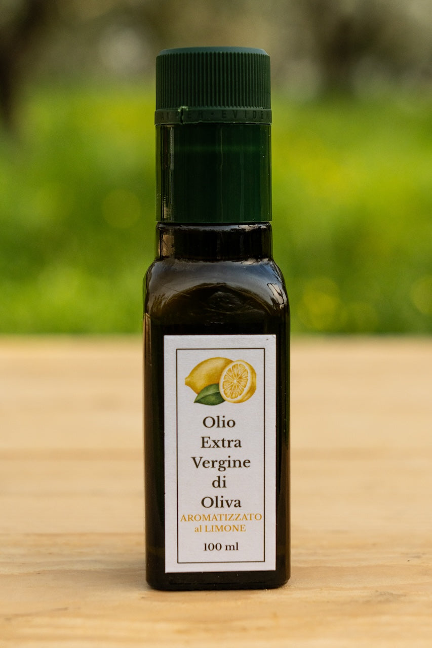 Olio Extra Vergine di Oliva Aromatizzato al Limone