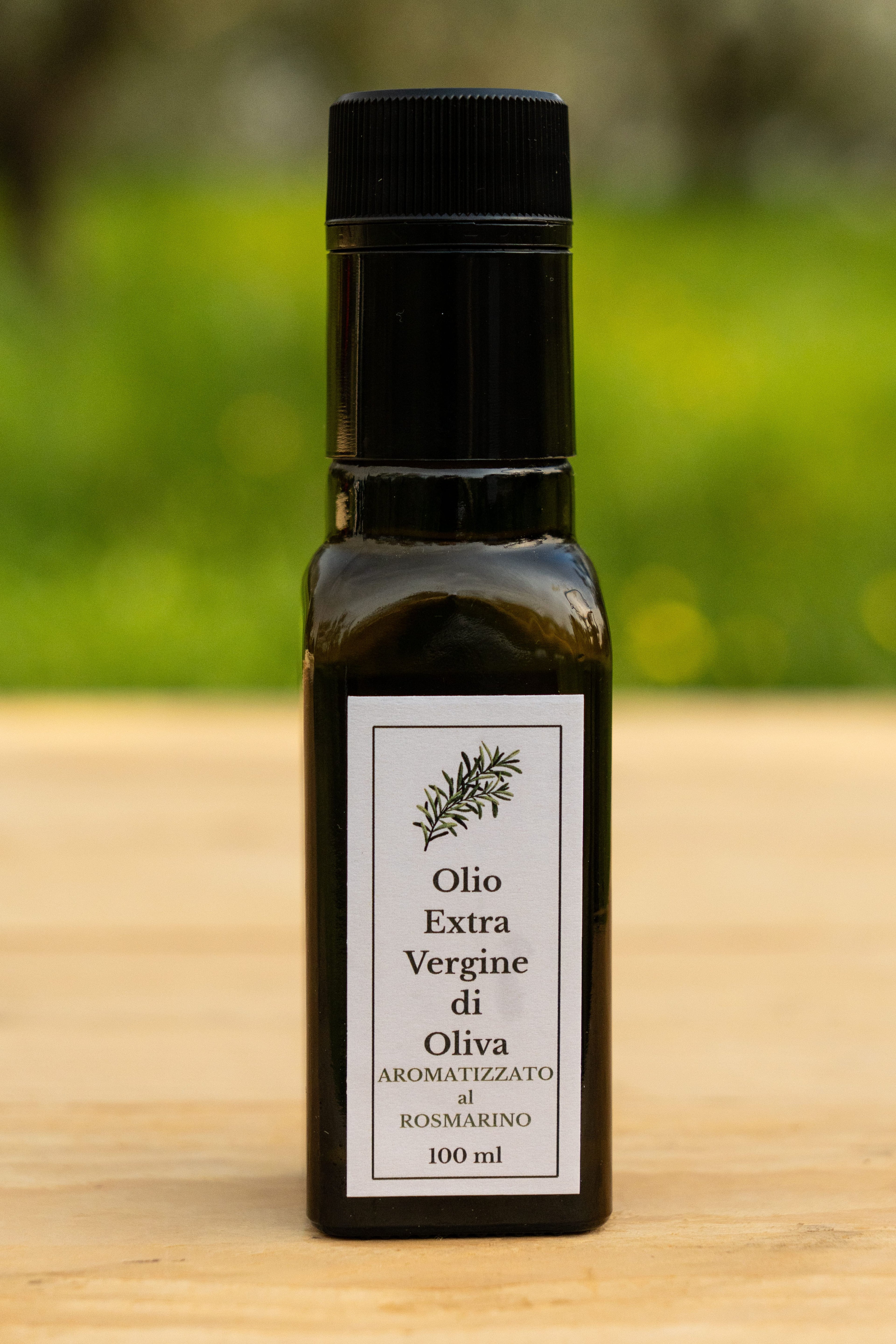 Olio Extravergine di Oliva Aromatizzato al Rosmarino