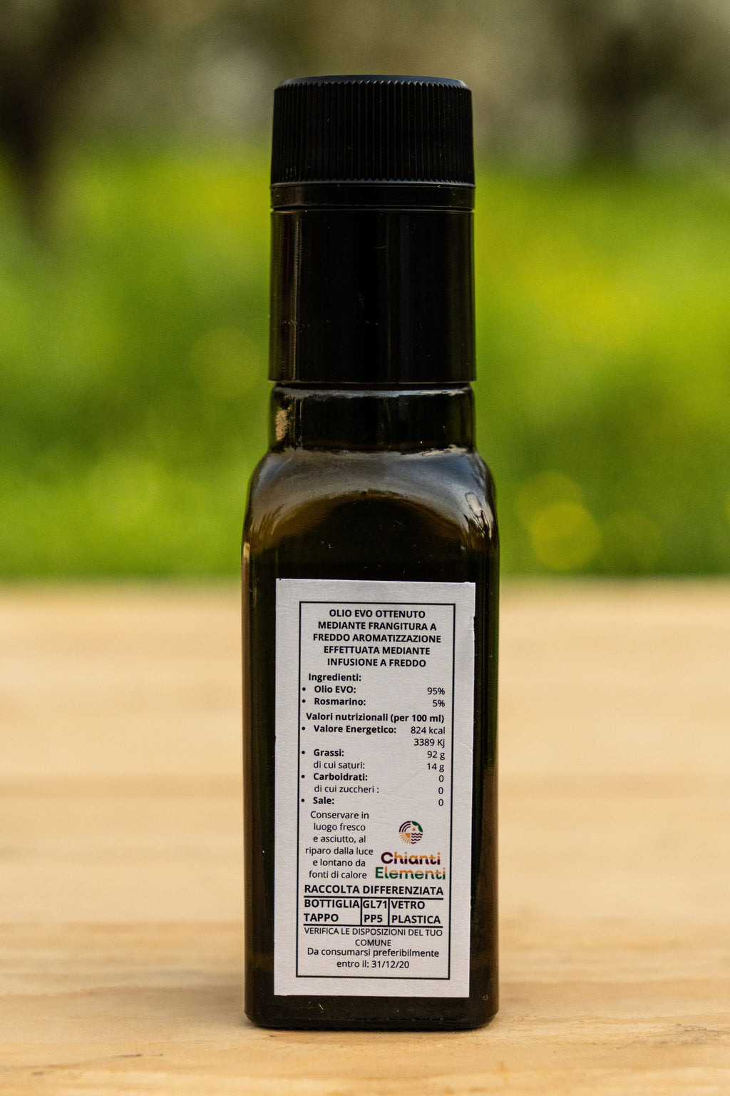 Olio Extravergine di Oliva Aromatizzato al Rosmarino